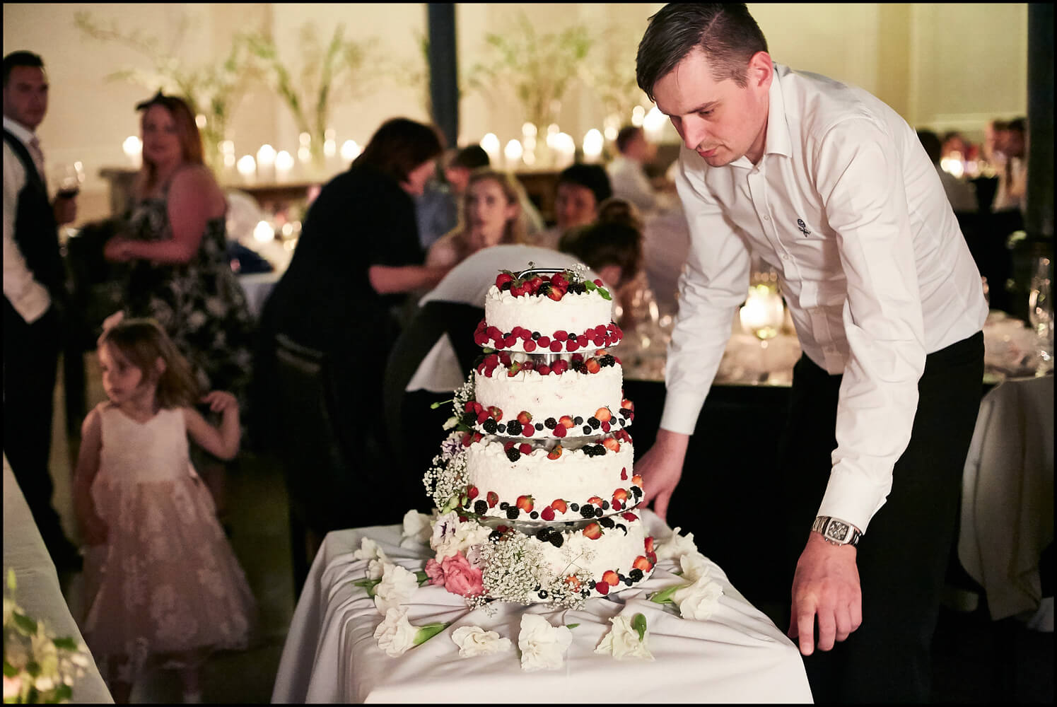 fotografia ślubna kraków wesele tort